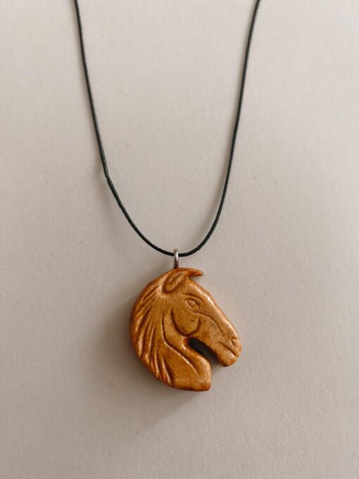 Horse head pendant