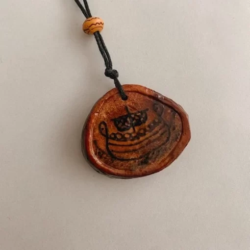 Boat on Sea necklace