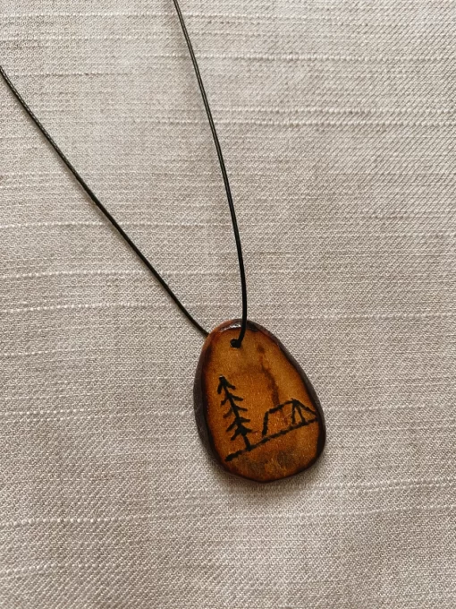 Small Tent necklace