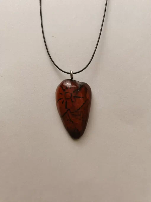 Mountain View & Sun necklace