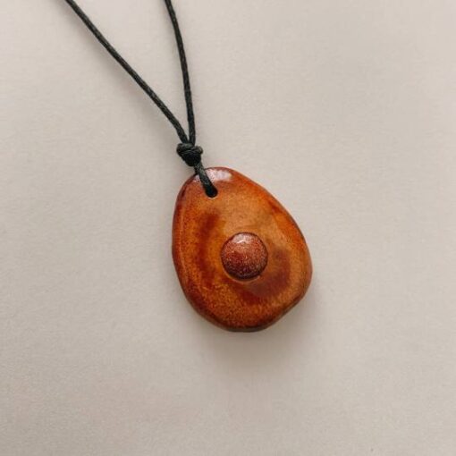 Sun stone necklace
