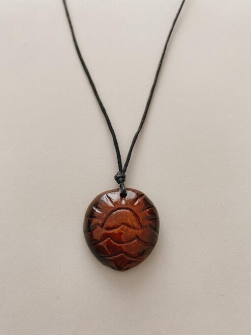 Sunrise waves necklace