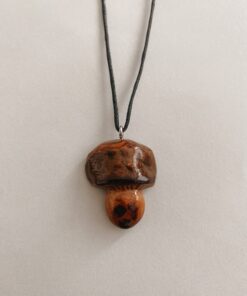 Beautiful little mushroom necklace