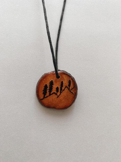 Mountain View necklace and trees - Image 2