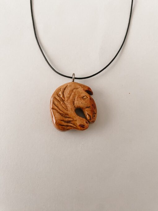 Horse head pendant