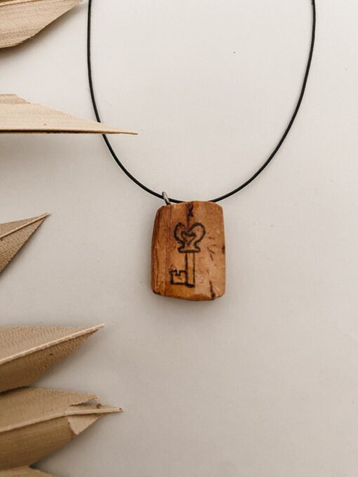 Book necklace