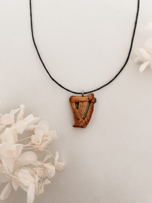 Celtic Harp necklace
