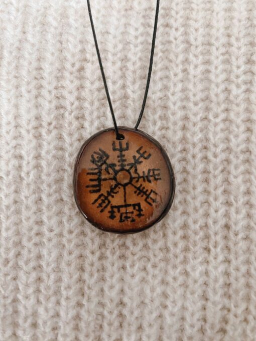 Vegvisir Viking Compass necklace